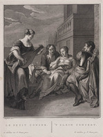 KG 07159
<br/>
Het kleine concert
<br/>
<em>Tanjé, Pieter (1701/1702-1761)</em>